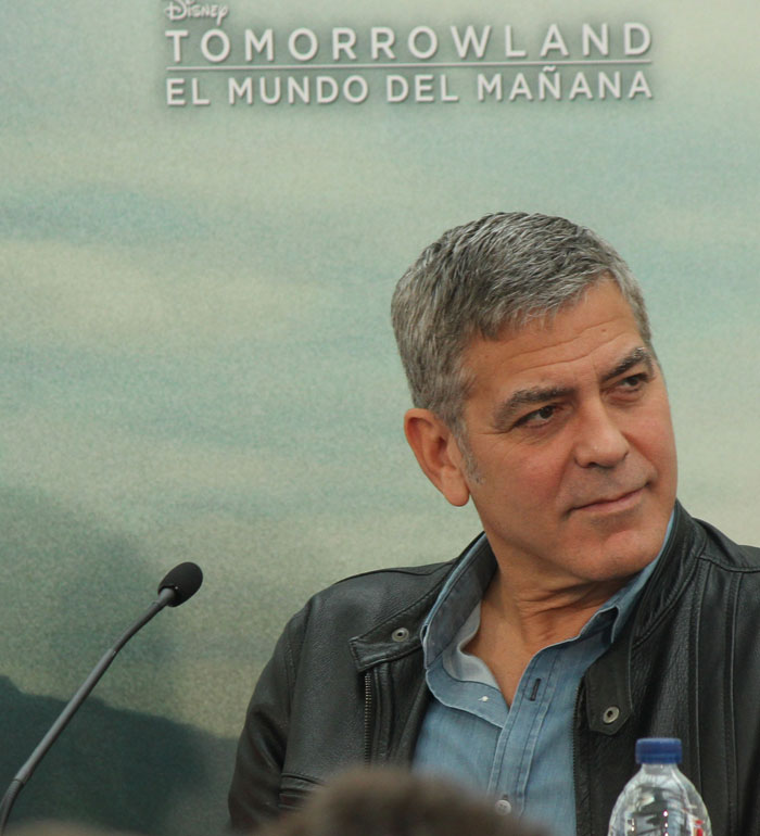 George Clooney à Valence en Espagne